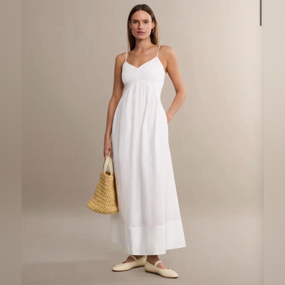 Jenni Kayne Peninsula Maxi Dress in White Womens Small NWT - Picture 2 of 12